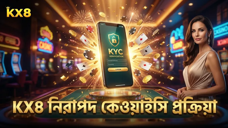 KX8-এ কেওয়াইসি প্রক্রিয়া নিরাপদ আর্থিক লেনদেন নিশ্চিত করে।