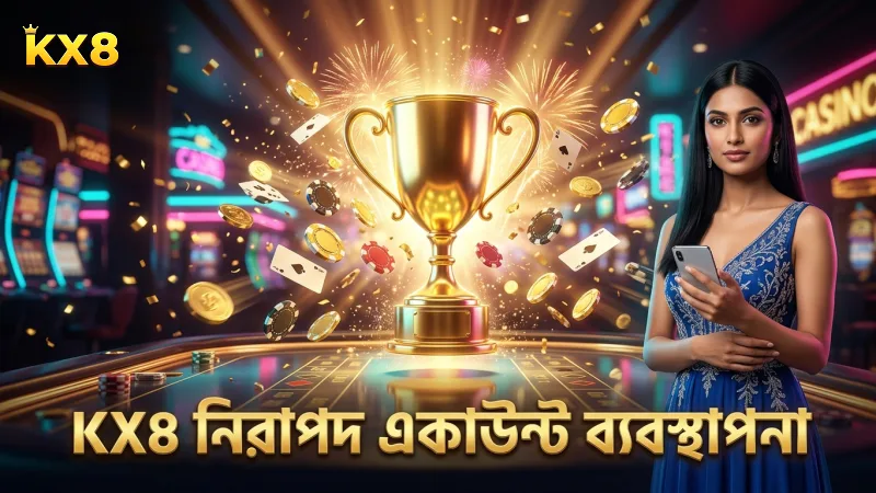 KX8 প্ল্যাটফর্মে নিরাপদ একাউন্ট ব্যবস্থাপনা ও ঝুঁকি নিয়ন্ত্রণ