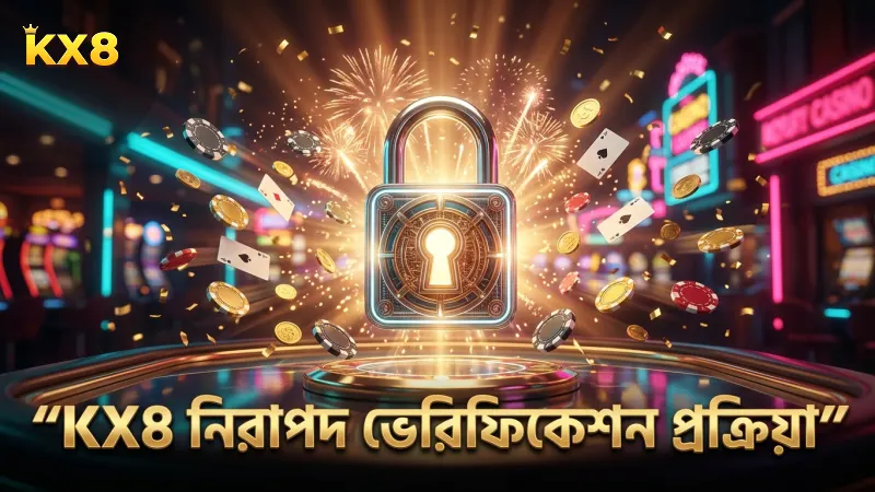 KX8 প্ল্যাটফর্মে নিরাপদ খেলার জন্য ভেরিফিকেশন জরুরি।