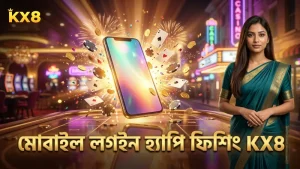 মোবাইল থেকে সহজে হ্যাপি ফিশিং মডে লগইন ও খেলা শুরু