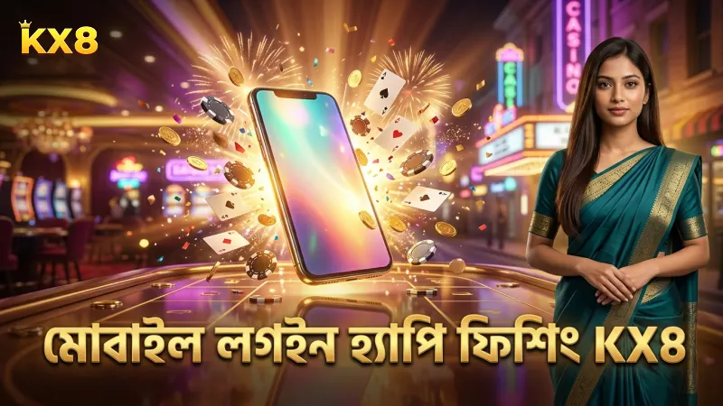 মোবাইল থেকে সহজে হ্যাপি ফিশিং মডে লগইন ও খেলা শুরু