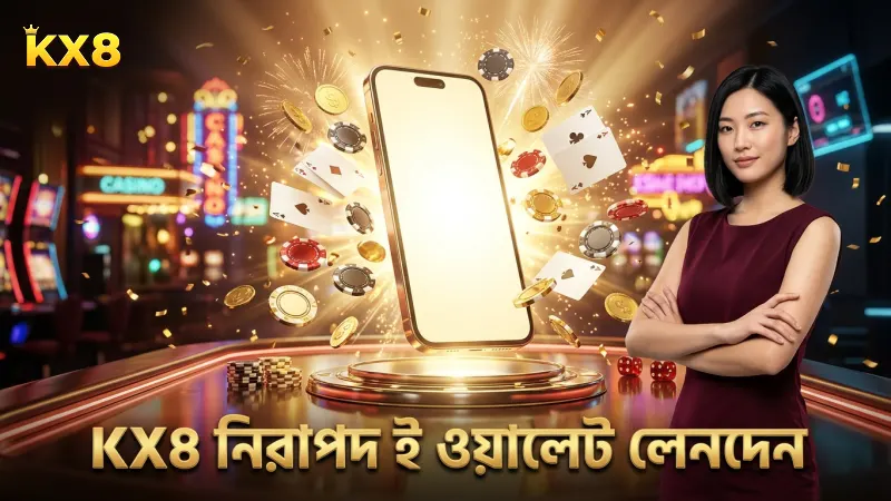 ই-ওয়ালেট ও ব্যাঙ্ক ট্রান্সফারে KX8 নিরাপদ ও দ্রুত লেনদেন নিশ্চিত করে