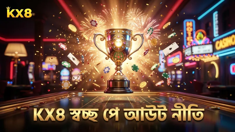 KX8 এর স্বচ্ছ নীতি ও যাচাইকৃত পে-আউট দিয়ে বিশ্বাসযোগ্যতা বাড়ান