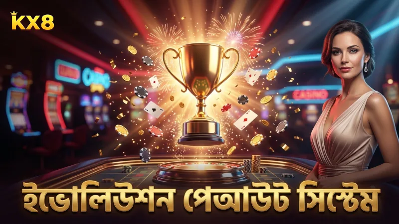 ইভোলিউশন পেআউট সিস্টেমের মাধ্যমে সঠিক অডস নিশ্চিত হয়।