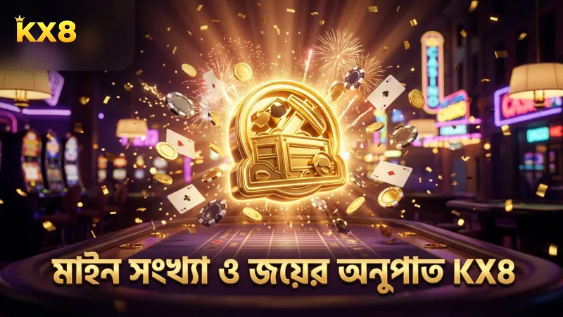 মাইন সংখ্যা বাড়ালে জয়ের গাণিতিক অনুপাত পরিবর্তিত হয়।