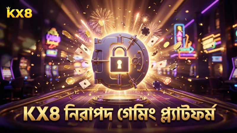 KX8 প্ল্যাটফর্মে স্বচ্ছ ঝুঁকি ও নিরাপত্তা নিশ্চিত।