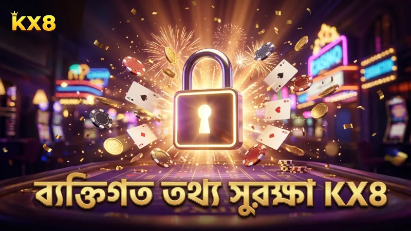 ব্যক্তিগত তথ্য সুরক্ষায় KX8-এর দৃষ্টি নিবদ্ধ প্রক্রিয়া।
