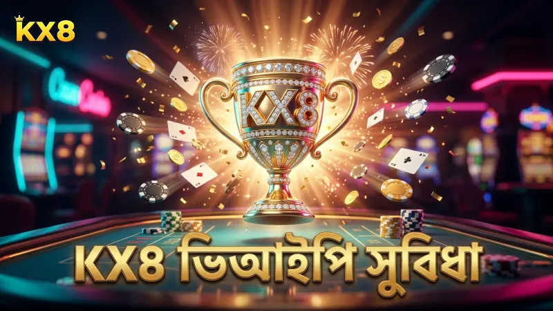 KX8-এর ভিআইপি ফিচার গেমিং অভিজ্ঞতা বাড়ায়