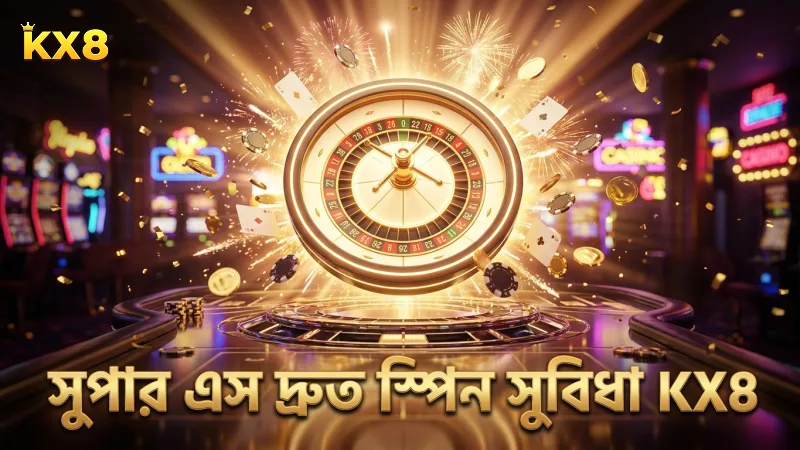 সুপার এস স্লটের দ্রুত স্পিন ও মোবাইল খেলার সুবিধা