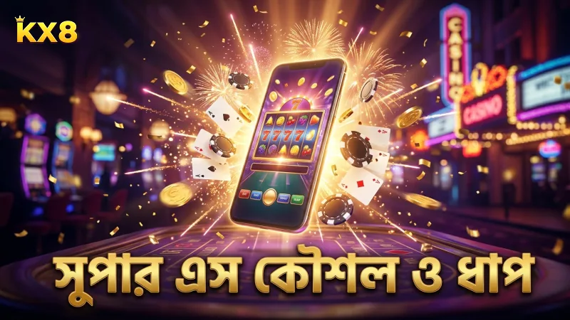 সুপার এস স্লটের কৌশল ও বাস্তব টাকা খেলার ধাপসমূহ